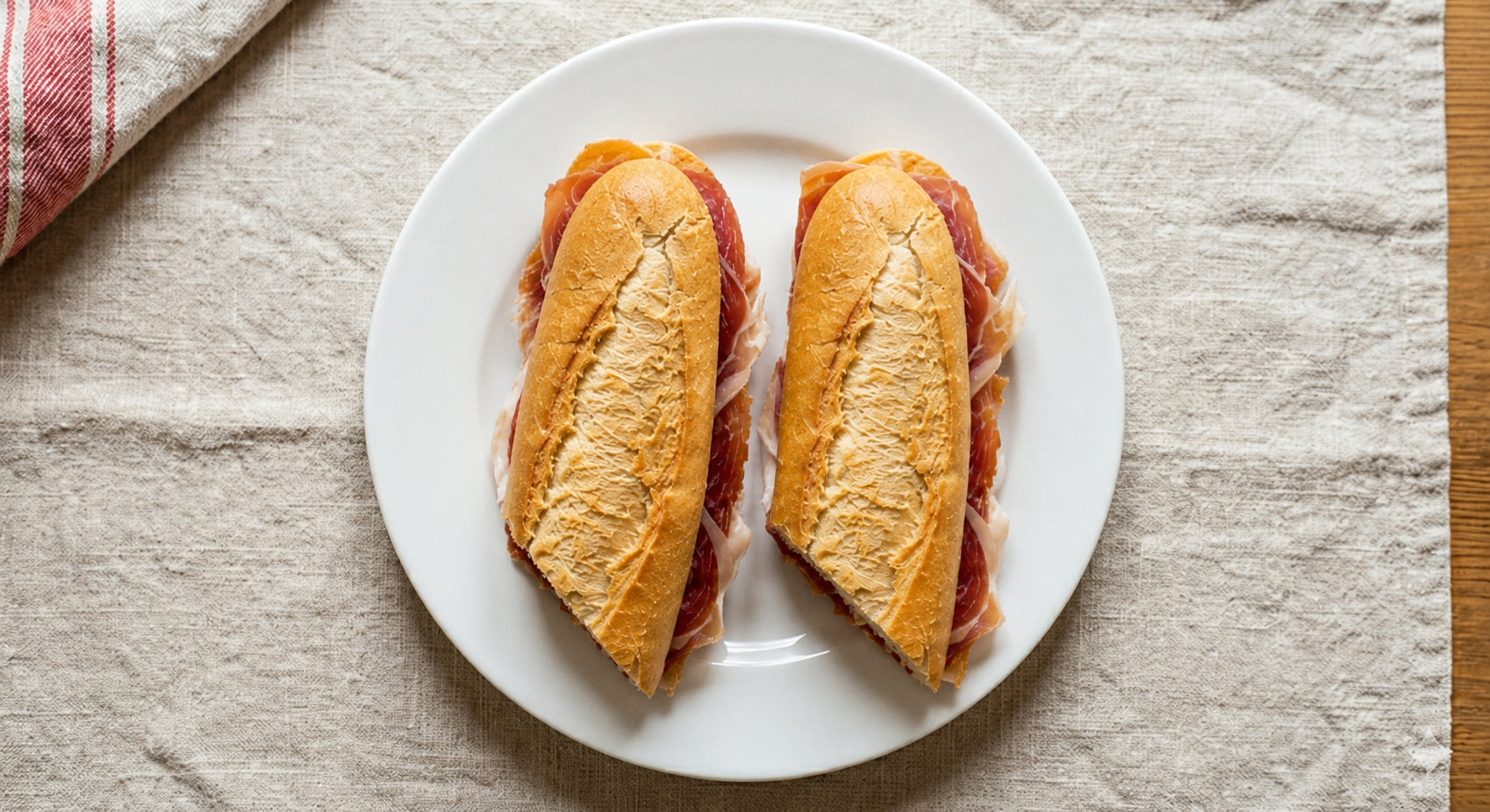 Bocadillo de Jamón Serrano