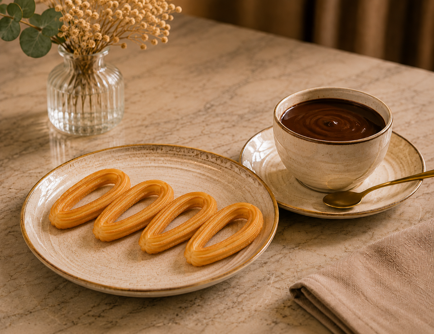 Churros + Chocolate